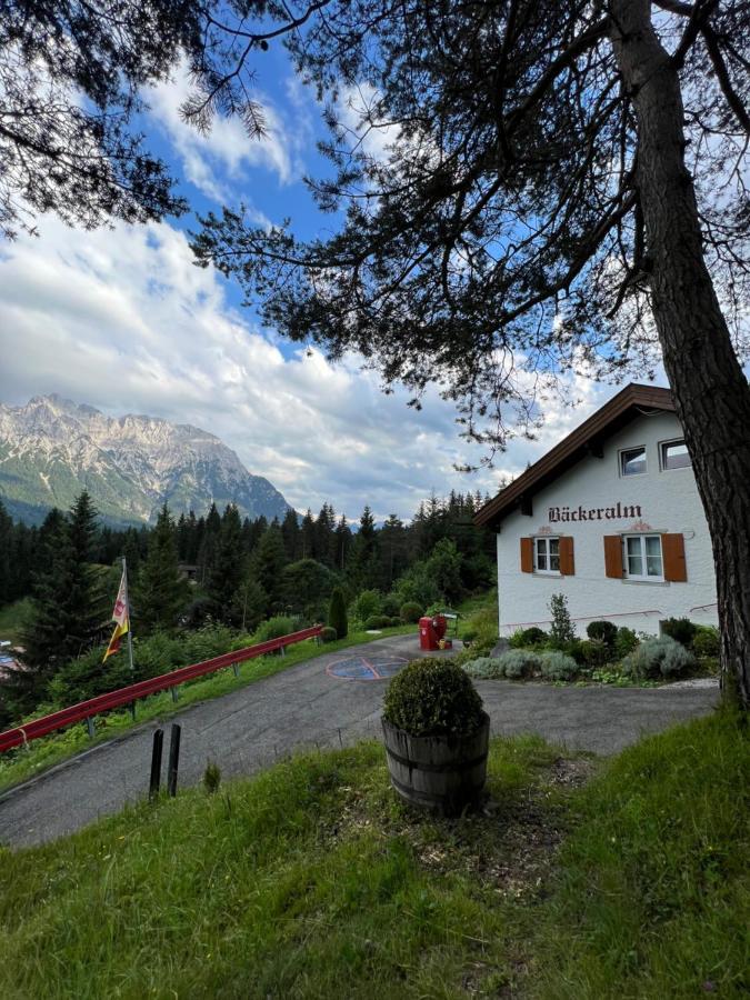 Baeckeralm - B&B 16 + Mittenwald Exteriér fotografie