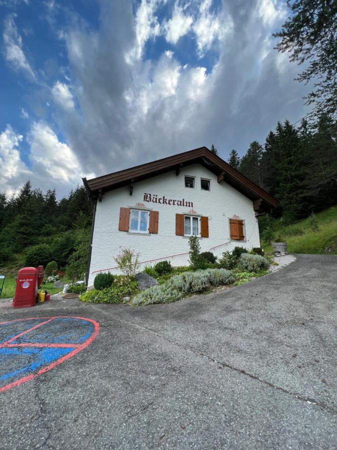 Baeckeralm - B&B 16 + Mittenwald Exteriér fotografie